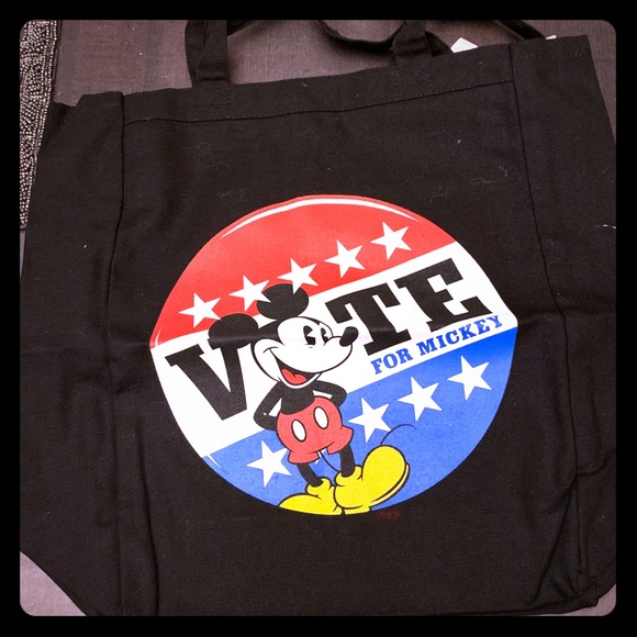 πNWT βvote for Mickey β tote bagπ